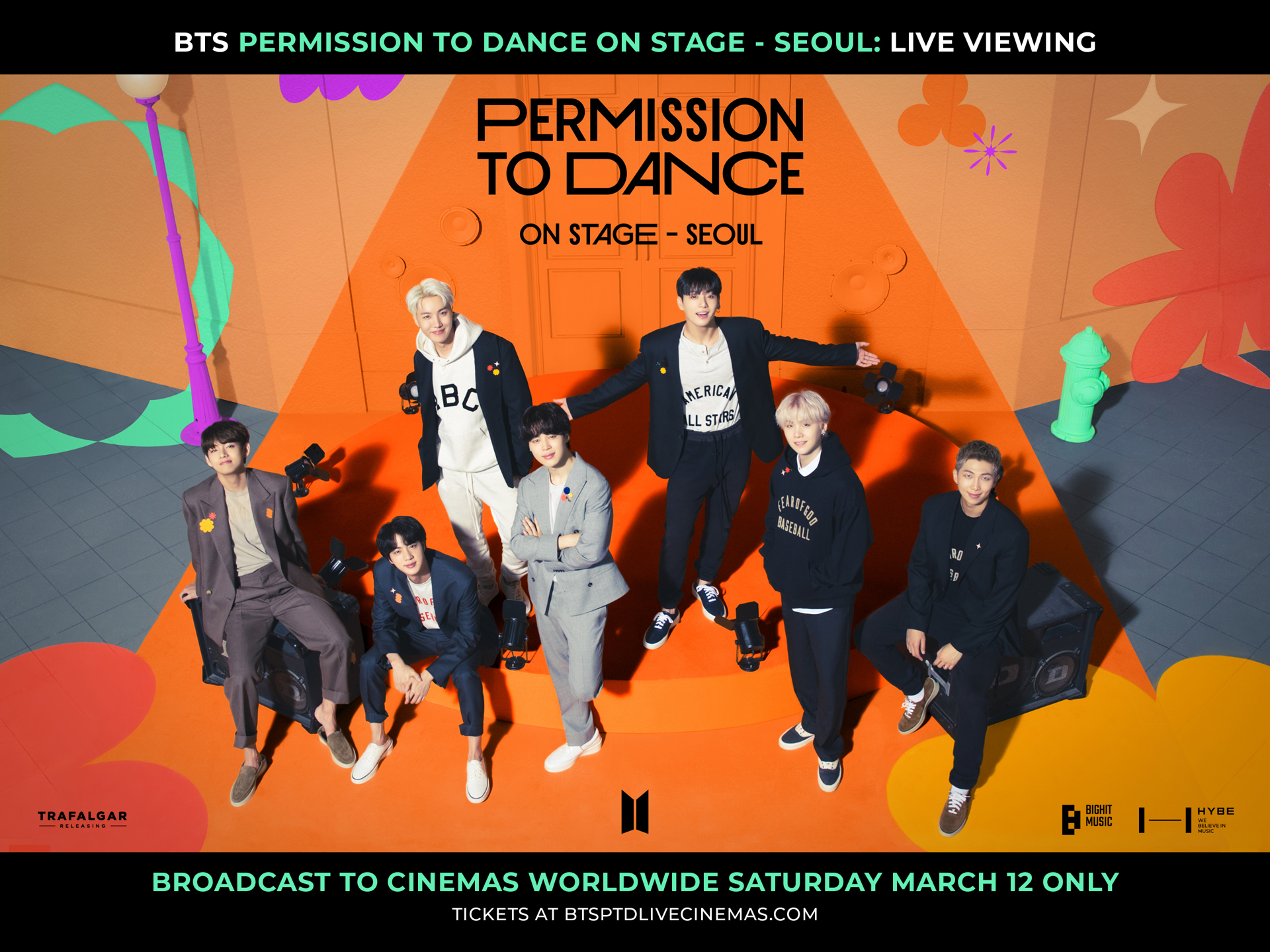 Bts permission to dance on stage
